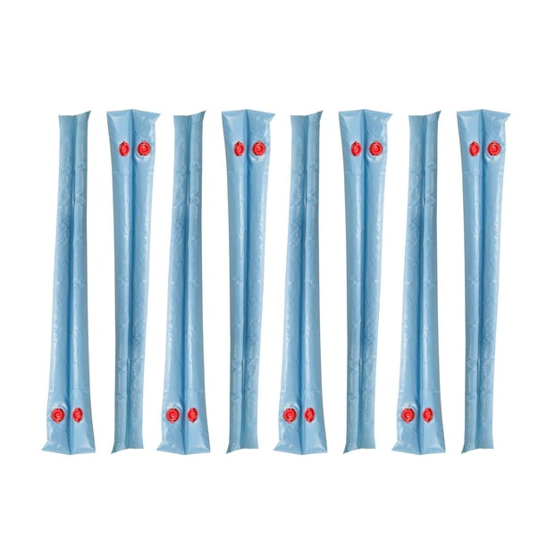 1'x8' Bleu Vague Piscine Hiver Couverture Tube d'Eau (5 Pk)