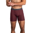 thumbnail image 2 of Fruit of the Loom Men's Micro-Stretch Ribbed Boxer Briefs, 6-Pack, 2 of 8