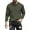 #047-Green, variant on Kakii Mens Crewneck Sweatshirts Quilted Diamond Textured Pullover Long Sleeve Casual Fashion Sweatshirt