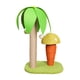 thumbnail image 2 of Durable Cat scratching Scratcher Juguete Interactivo Desmontable Sisal W / Ball Cats Escalada para Ejercicio Suministros Seta pequeña Colco Poste rascador para gatos, 2 of 8