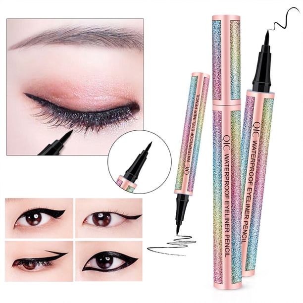Fiudx Liquidación De Ahorros De Verano Lápiz Delineador De Ojos De Estrella, Resistente Al Agua, Maquillaje A Prueba De Sudor, No Se Debilita, Delineador De Ojos Para Principiantes, Lápiz Líquido, Ma