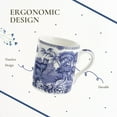 thumbnail image 6 of Spode Blue Room Collection Mug, India Sporting Motif, 16-Ounce, Large Cup for Coffee, Latte, Tea, and Hot Cocoa, Made of Porcelain, Dishwasher and Microwave Safe (Aesop's Fable), 6 of 7