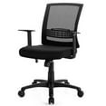 thumbnail image 1 of Costway Mesh Chaise de Bureau Milieu Dos Chaise de Tâche Hauteur Réglable avec Support Lombaire, 1 of 10