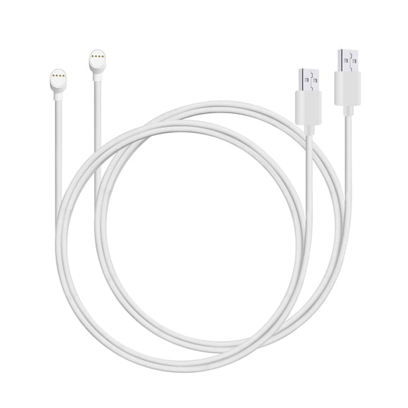 Cable de carga WOFTD Cable de alimentación para Google Nest Cam, paquete de 2