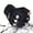 Black, variant on madmotor Half-Finger, Outdoor Knuckle M, Black Universal for Adult Unisex Motorcycle Gloves