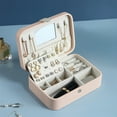 thumbnail image 6 of JingChun Clearance Under $2.00 Jewelry Box Organizer for Women Girls, Jewelry Case with Lock,Jewelry Storage Earrings Necklace,Rings,Gift Box Packaging,Wedding Birthday Gifts, 6 of 7