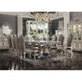 thumbnail image 4 of Dresden Wood 108" Dining Table with Removable Leaf in Vintage Bone White, 4 of 5