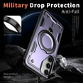 thumbnail image 3 of Funda Magnética para Samsung Galaxy S25 Plus Funda con soporte [Compatible con MagSafe] Protección Militar contra Caídas Funda Duradera de TPU para teléfono PC a prueba de golpes, 3 of 6