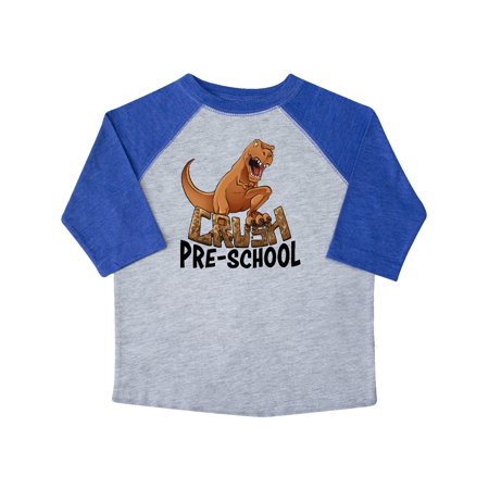 

Inktastic Crush Pre-School Roaring Dinosaur Gift Toddler Boy or Toddler Girl T-Shirt