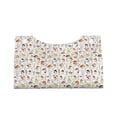 thumbnail image 4 of Kdxio Mushrooms And Butterflies Print Tissue Box Cover,Modern PU Leather Rectangular Tissue Box Holder for Bathroom Living Room Bedroom Office Desk Car Home, 4 of 9