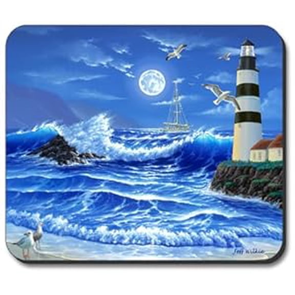 Art Plates Mouse Pad - Nautical