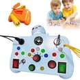 thumbnail image 2 of Livres de Lecture Précoce Maternelle Étape 1 Risqué Inadapté Géocache le Concept d'Éducation en Al Tableau d'Activités pour Tout-Petits avec Lumière LED Tableau Sensoriel pour Bébé Interrupteurs Lumineux Jouets Apprentissage Préscolaire Éducatif, 2 of 4