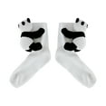 thumbnail image 2 of 3D Knit Animal Socks Sloth, Machine Washable Knit Socks for Men and Women, Various Animal Pattern designs, Winter Warm Style, 2 of 5