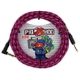 thumbnail image 1 of Pig Hog Pink Graffiti - 20FT Right Angle Instrument Cable, 1 of 4