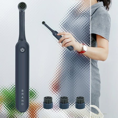 Vikakiooze 2023 Promotion on sale  Electric Rotating Toothbrush With 4 Brush Heads For Adults High Power Rechargeable Toothbrushes Toothbrush With 2 High-Performance Modes
