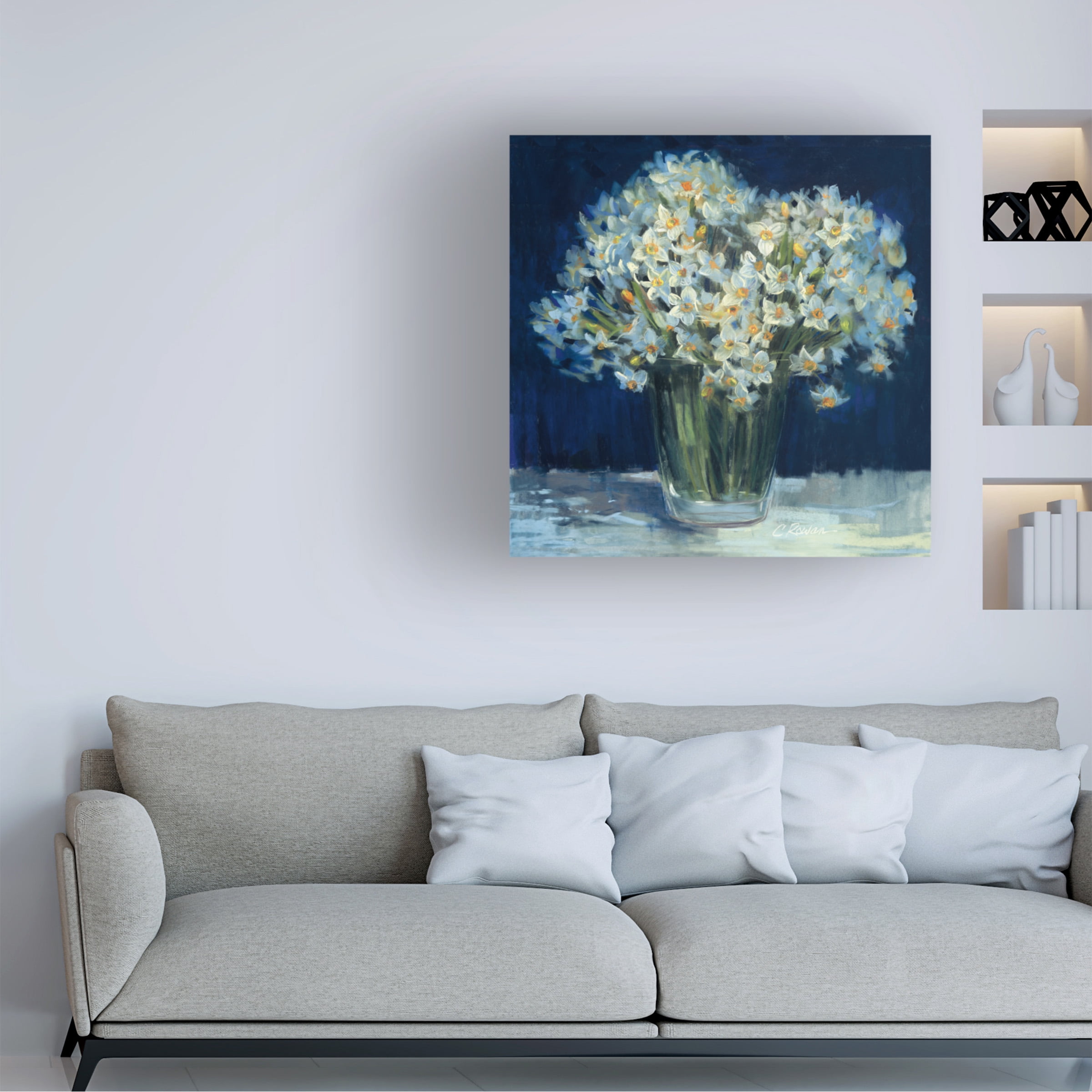 Carol Rowan 'Spring Twilight II v2' Canvas Art