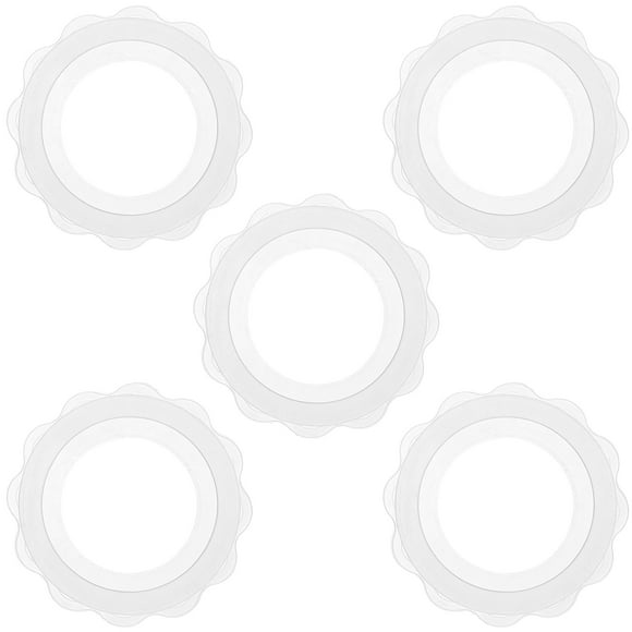 5 protectores de silicona para el pecho, resistentes al sudor, antideslizantes, para lactancia materna, suministros de verano