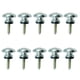 thumbnail image 2 of 10 Piezas Yuyangstore Guitarra Acústica Bajo Correa Bloqueo Pasadores Clavijas Botones Plata, 2 of 7