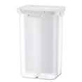 thumbnail image 1 of CNKOO Kitchen Storage Container Large Capacity Grid Dry Food Grain Snack Rice Dispenser Airtight Home Cereal Organizer  White, 1 of 9