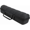 thumbnail image 2 of Estuche Rígido de Viaje para Relojes con 5 Ranuras, Almacenamiento y Organizador para Hombres y Mujeres, con Almohada Protectora y Cremallera, Negro, 2 of 4