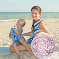 thumbnail image 4 of 2 Pack Inflatable Beach Balls,Summer Swimming Pool Floatable Water Party Games Toys Ball for Kids Adults Boys Girl,Outdoor Lawn Activity Confetti Glit, 4 of 5