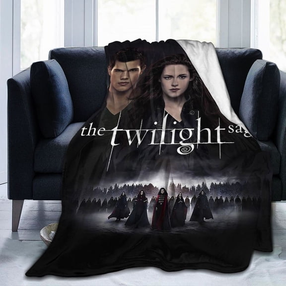 Twilight Saga Ultra-Soft Micro Fleece Blanket Cozy Blanket Thick Warm Plush Throw Blanket Sofa Cushion 80"X60"