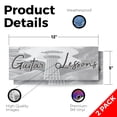 thumbnail image 2 of Guitar Lessons Vinyl Decal 2 Pack of 12 Inch x 5 Inch Weatherproof Heavy-Duty Adhesive Backing | Music Education, Professional Instruction, Convenient Scheduling | Made in USA, 2 of 6