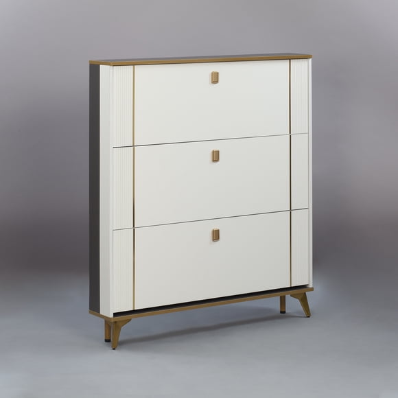 SOCE042 - Modern Minimalist Slim Shoe Cabinet