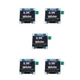 thumbnail image 2 of crativent 0.96 Inch OLED Screens 4pin Display Module Circuit Board Replacing Parts White 5Set, 2 of 6