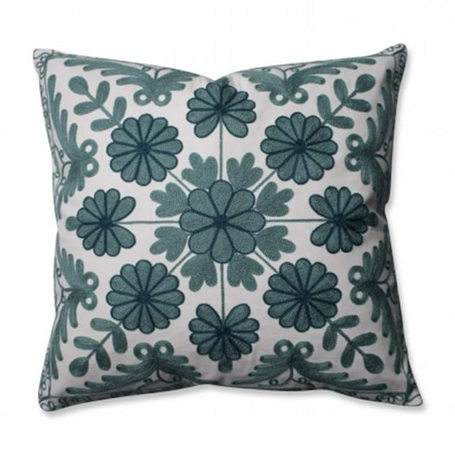 Pillow Perfect 598499 Sylvan Cerulean 16.5 in. Jeter Oreiller&44; Bleu