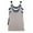 City Basics, variant on Felina Reversible Cotton Women’s Tank Top | 4-Pack (Heather Grey, Medium)