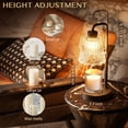 thumbnail image 4 of Candle Warmer Lamp with Timer Dimmer Adjustable Height for New Home Decor, Birthday Gifts for Women,Candle Warmer for Women Mom Christmas Mother's Day Gfit, Black, 4 of 6