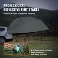 thumbnail image 3 of Toldo VEVOR Versatilidad Moonshade para tienda de campaña para camión SUV, 3 of 7