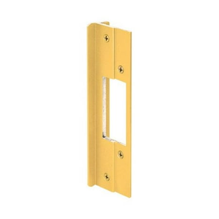 Mag Security Door Lock Guards 8 4 In X 3 8 In X 0 9 In Brass