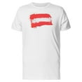thumbnail image 1 of Brush Painted Austria Flag Tee Men's -Image by Shutterstock, 1 of 2