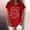 Wine, variant on Aloohaidyvio sports tops for women,Womens Casual T-Shirt Funny Letter Printed Short Sleeve O-Neck Tees Top