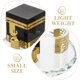 thumbnail image 4 of Miniatura de cristal de la Kaaba, artesanía de arquitectura islámica, pieza decorativa para el hogar, ideal para mesa o vehículo. Souvenir de Arabia Saudita., 4 of 7