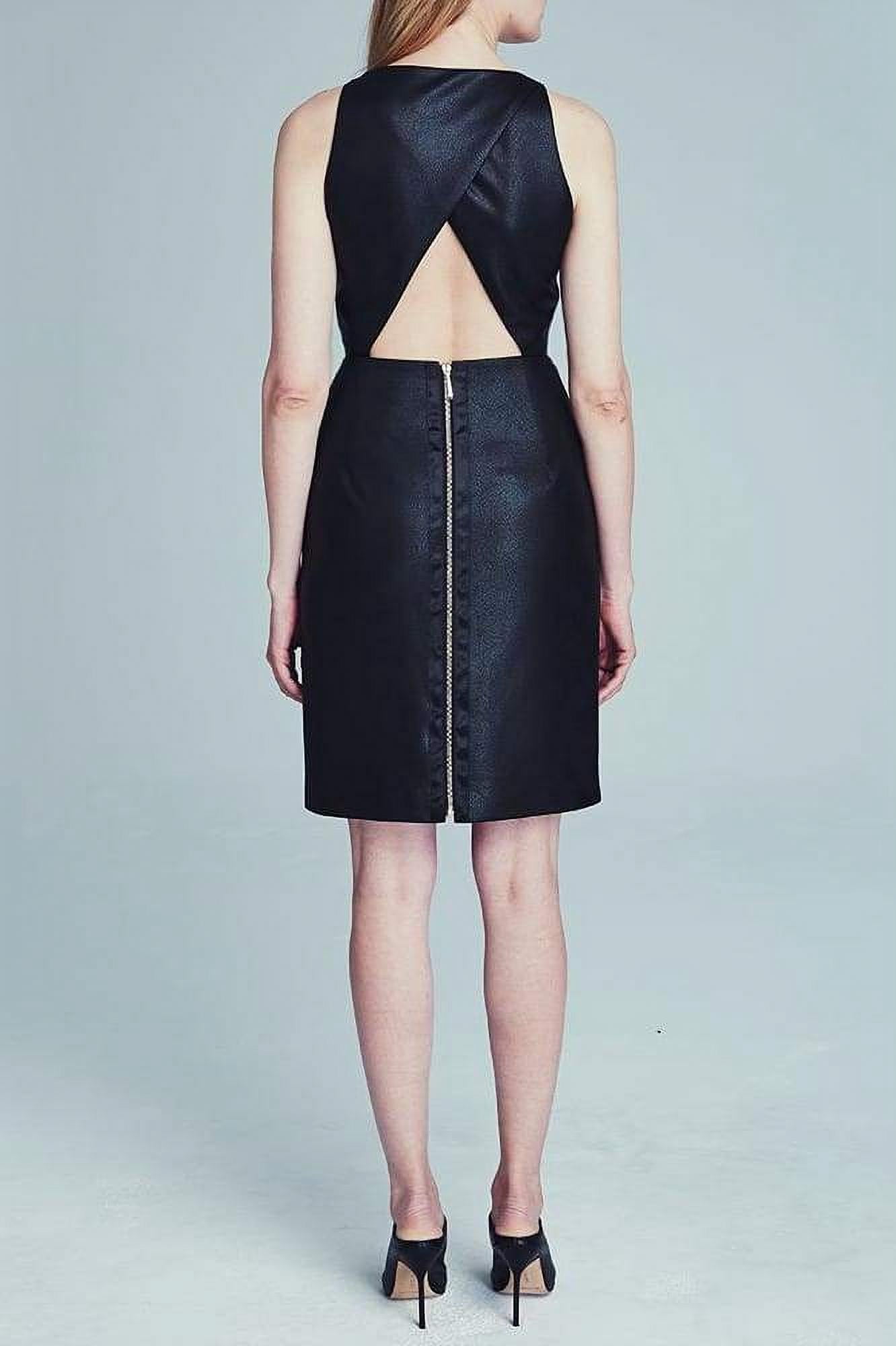Sonja By Sonja Morgan Women's Leather Textured Crossback Dress