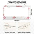 thumbnail image 2 of Aluminum License Plate Frame 2 Pack Car Exterior Accessory Car Tag Holder for Front Rear Plates Cars Decor Cute Pink Flamingo Pattern, 2 of 6