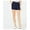 Blue - navy, variant on Maison Jules Women's Pull On Shorts, Oxford Tan, X-Large