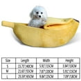 thumbnail image 4 of New Design Pet Banana Shape Nest for Dogs, Winter Warm Cat Nest, Comfortable and Breathable, 4 of 5