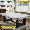 thumbnail image 4 of Pool Table Cover 8ft - Billiard Table Cover, 600D Waterproof Covers for Billiard Pool Table, Heavy Duty Scratched-Free UV Protection Snooker Furniture Table Cover - 8 Feet, 4 of 6