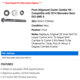 thumbnail image 2 of Front Alignment Caster Camber Kit - Compatible with 2014 Mercedes-Benz E63 AMG S, 2 of 2