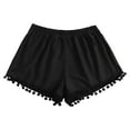 thumbnail image 4 of Sngxgn Short for Women, Knit Quick Walking Short with Pockets for Everyday Wear, Workouts, Hiking(Black,L), 4 of 4