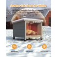 Outdoor Cat House Feral Cat Shelter Waterproof AllRound Foam Insulated