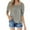 Gray, variant on Square Neck Womens Casual Puff Half Sleeve Tops Pleated T Shirts