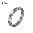 thumbnail image 3 of Uxcell 6809ZZ Ball Bearings 45mmx58mmx7mm Chrome Steel ABEC3 Double Shielded 2 Pack, 3 of 6