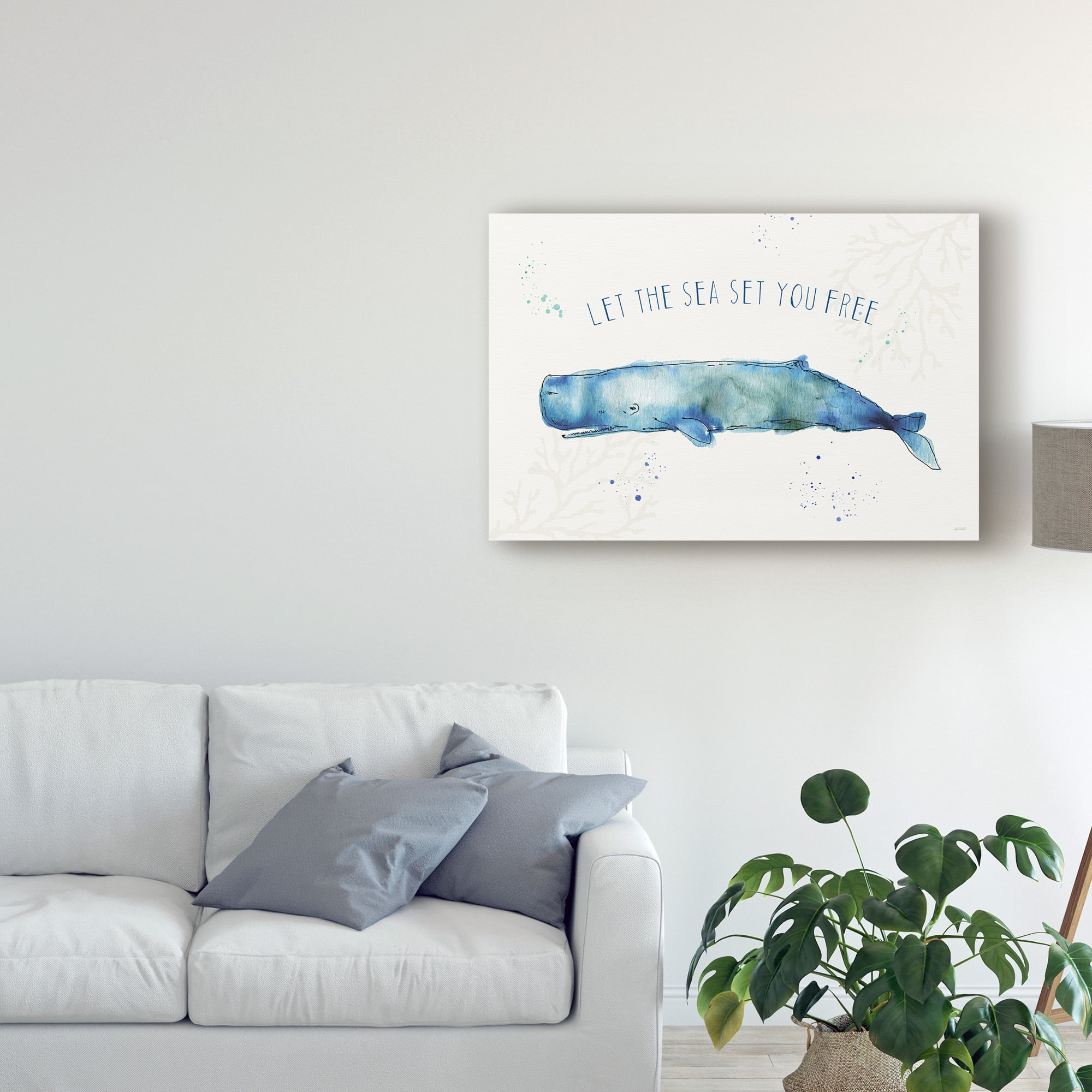 Trademark Fine Art 'Deep Sea I' Canvas Art by Anne Tavoletti