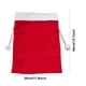 thumbnail image 3 of Bolsa de Regalo de Terciopelo Rojo para Navidad, Mochila de Regalo de Papá Noel, Bolsa de Embalaje de Regalo con Cordón., 3 of 7