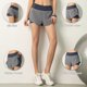 thumbnail image 2 of Pantalones cortos para correr para mujer 2 en 1 con bolsillo y capa de cobertura de cintura ancha, 2 of 8